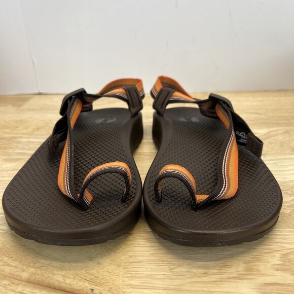 Chaco Bodhi Toe Loop Sports Sandals Belt Java Brown Orange Strap Mens Size 7 main image 12
